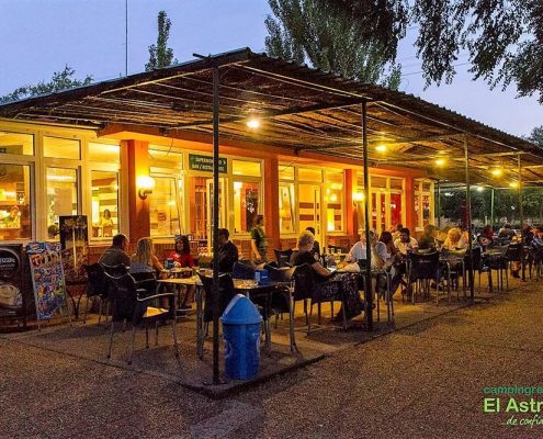 terraza de restaurante en Tordesillas