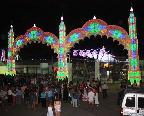 Alumbrado feria Ronda