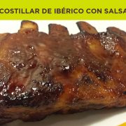 Costilla de cerdo a la barbacoa