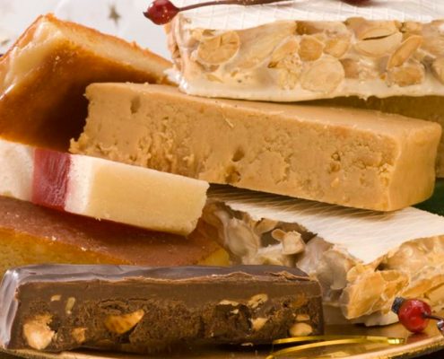 Turrón de todos los sabores hecho en Jijona y Alicante