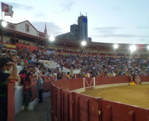 plaza de toros durante la feria de Almagro en Ciudad Real