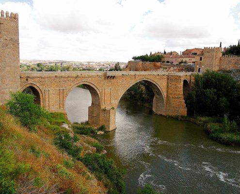 Puente de San Martín en Toledo