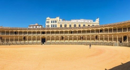 imagen de la Panorámica de la plaza de toros de Ronda