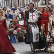 foto de las fiestas de moros y cristiano en El Campello (Alicante)