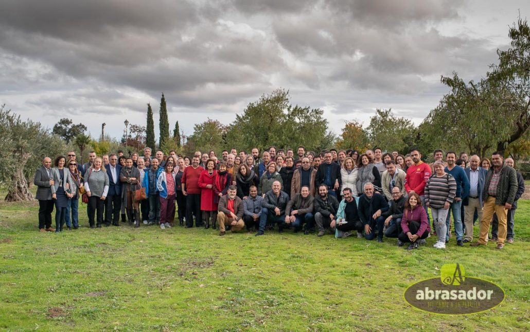 Foto de grupo fiesta abrasador 2018