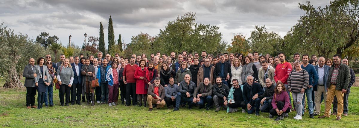 Foto de grupo fiesta abrasador 2018