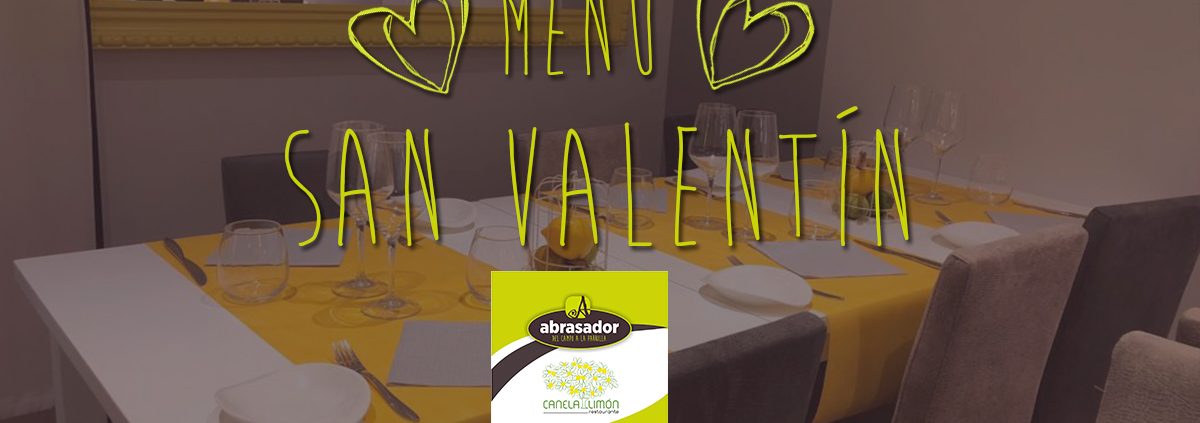 Menú especial San Valentín Consuegra