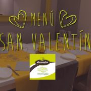 Menú especial San Valentín Consuegra