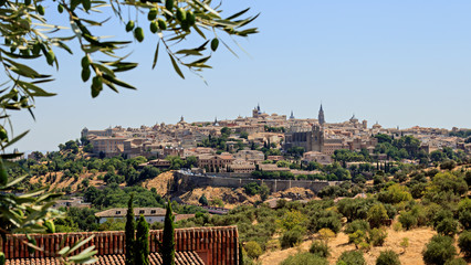 Toledo vista desde los cigarrales