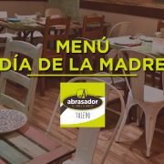 Menú día de la madre restaurante Abrasador Toledo