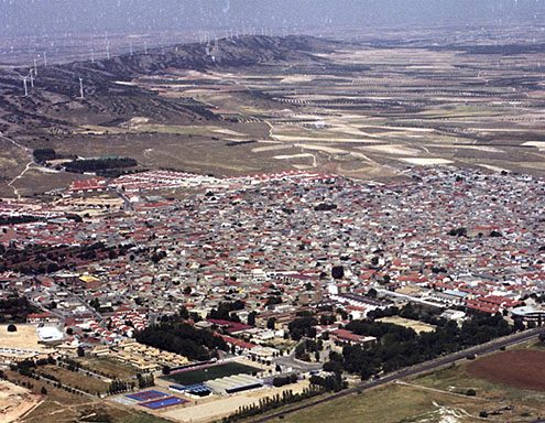 Vista panorámica de la localidad de Villacañas