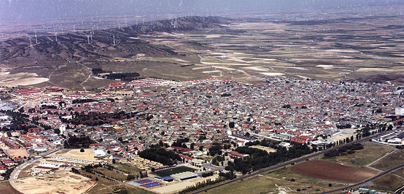 Vista panorámica de la localidad de Villacañas