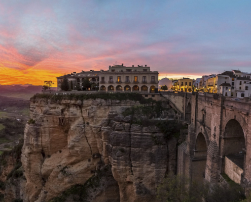 Otra perspectiva del Puente Nuevo de la Ronda