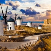 Molinos de viento de Consuegra, símbolo de la localidad toledana