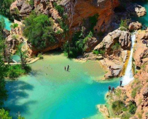 Las Chorreras del río Cabriel, o de Enguídanos