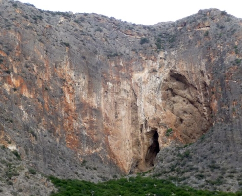 Cueva Ahumada de la Sierra de Callosa de Segura