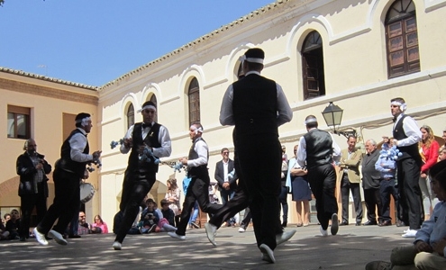 Uno de los bailes de las Cofradías