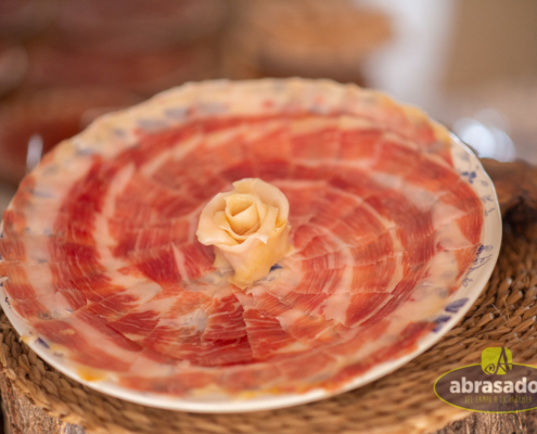 Plato jamón ibérico Abrasador