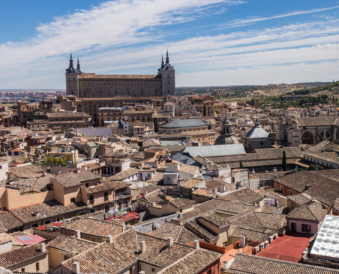 Vista panorámica de Toledo