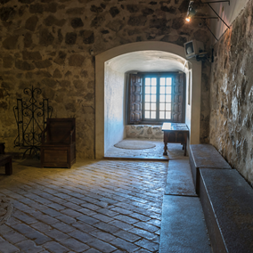 Interiores del castillo de Consuegra