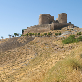 Otra perspectiva del castillo de Consuegra