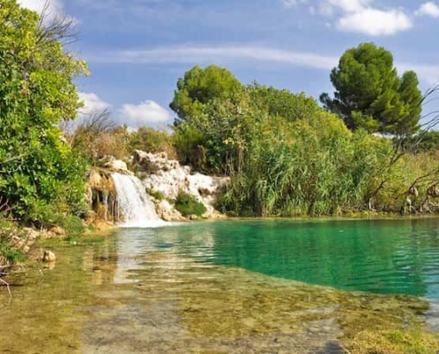 Una de las lagunas del Parque Natural 