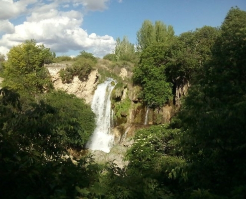 Cascada del hundimiento