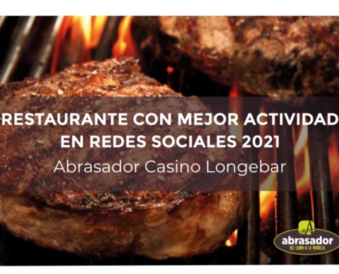 Mejor actividad redes sociales 2021 Abrasador Casino Loungebar