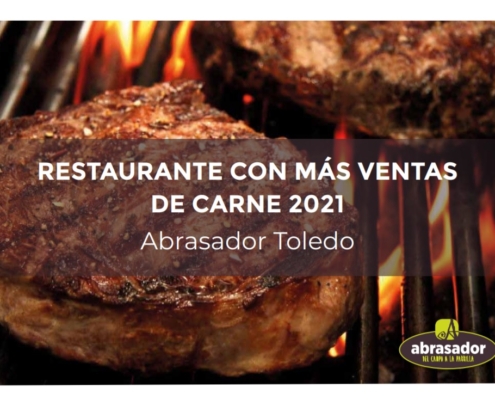 Reconocimiento ventas carne 2021 Abrasador Toledo