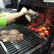 Horno Abrasador con carbón de cáscara de coco