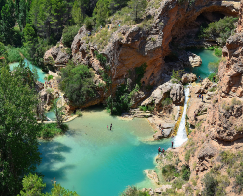 Chorreras del Cabriel en Cuenca