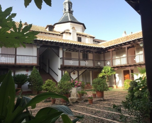 Patio del santuario