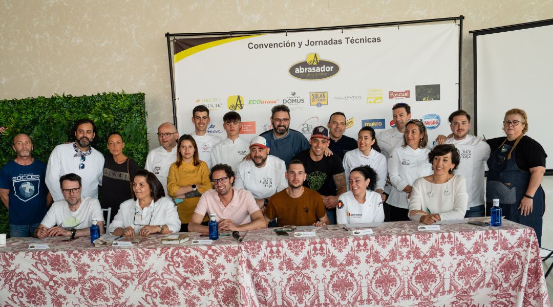 Jurado y finalistas del VII Concurso nacional de recetas Abrasador