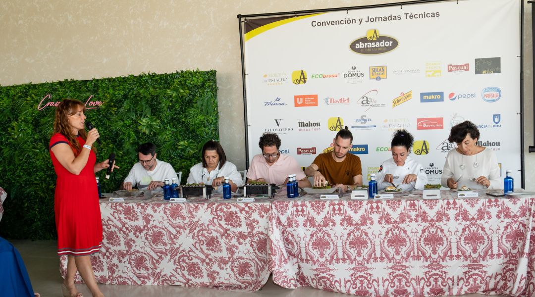 Miembros del jurado del VII Concurso de recetas Abrasador