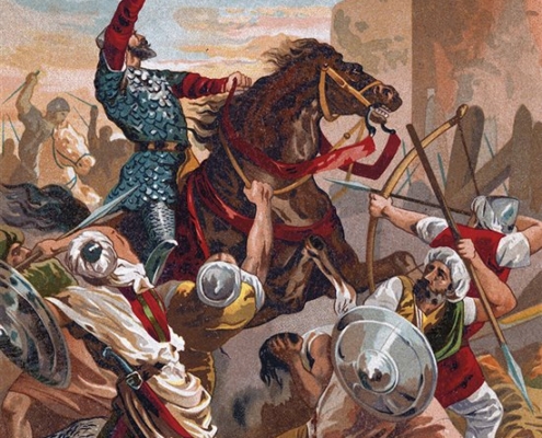 El Cid en Batalla