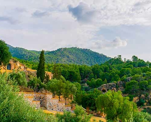 Entorno santuario de la Fuensanta