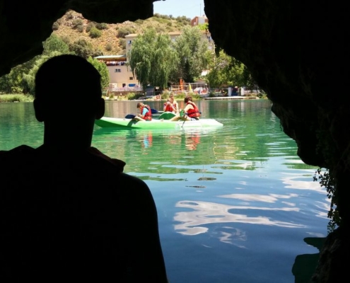 Vista desde la Cueva de Montesinos 