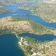 Lagunas de Ruidera desde el aire