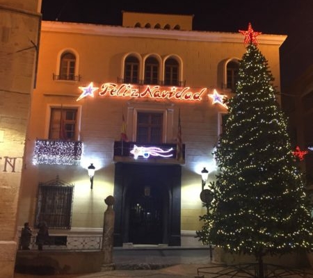 Luces de Navidad Callosa de segura