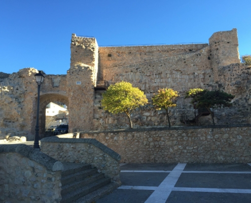 Ruinas del castillo de Cuenca