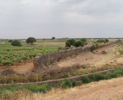 Restos presa romana de Consuegra