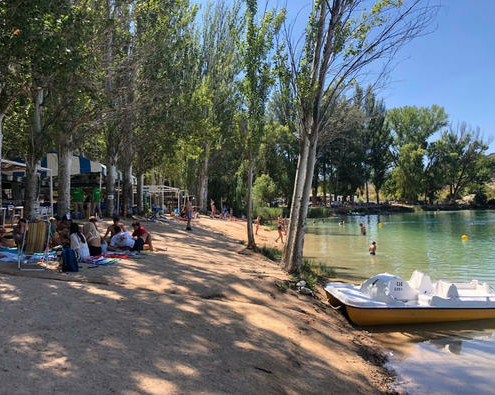 Zona de baño Laguna Salvadora (Lagunas de Ruidera)