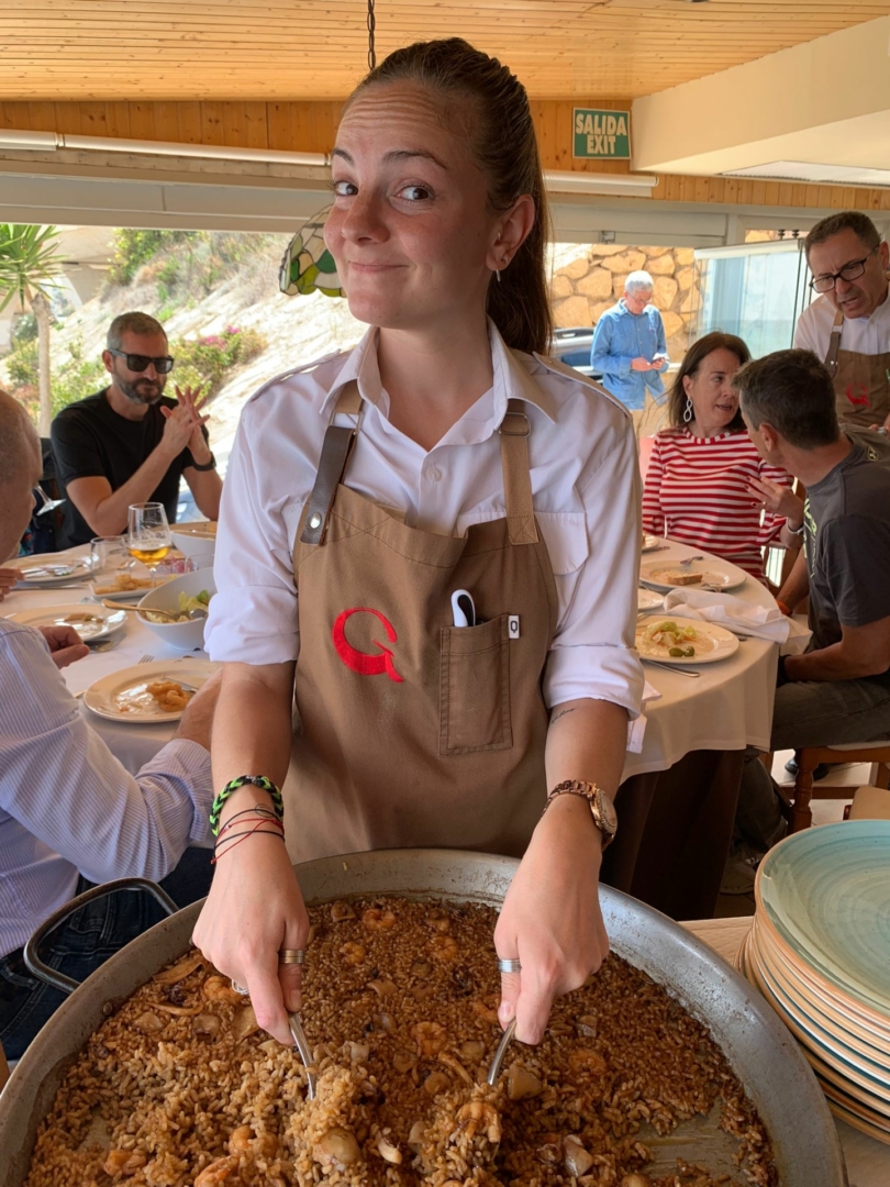 Arroz alicantino en Abrasador Graná