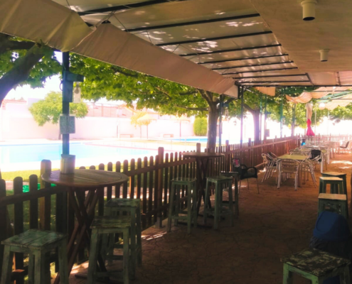 Abrasador La Ronda, piscina de Carcabuey.