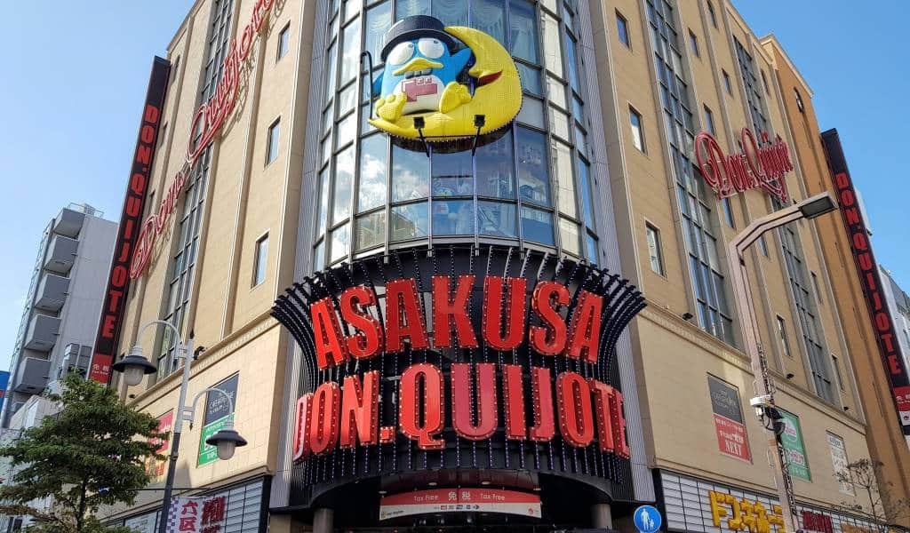 Tienda Don Quijote en Asakusa