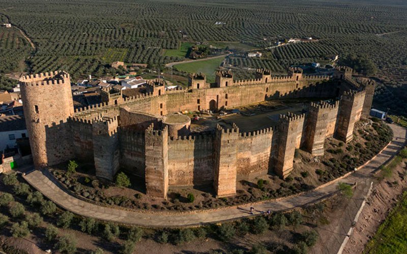 Castillo de Santa Catalina, es uno de los 10 lugares más románticos de Jaén