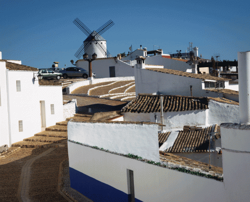 Barrio del Albaicín en Campo de Criptana