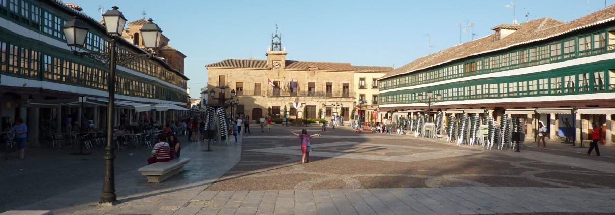 Plaza Mayor de Almagro al lado de Abrasador de Almagro