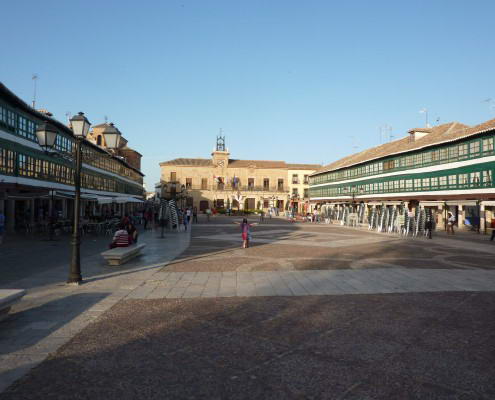 Plaza Mayor de Almagro al lado de Abrasador de Almagro