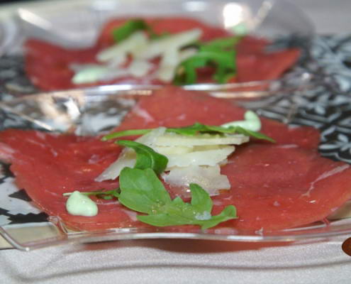 Carpaccio de ternera Abrasador